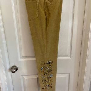 April Cornell corduroy pants, XL